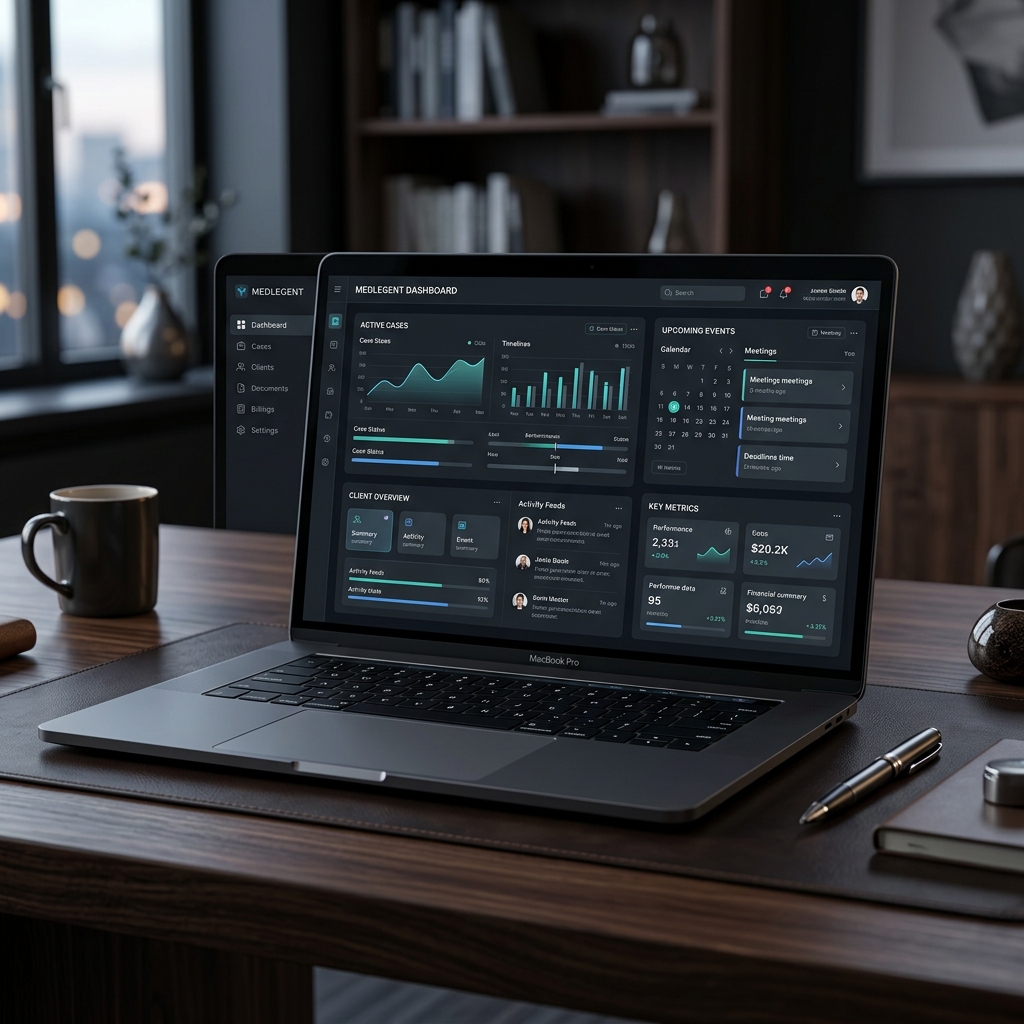Jurisafe Dashboard Mockup